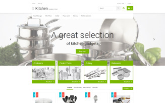 Kitchen Supplies Store PrestaShop Theme