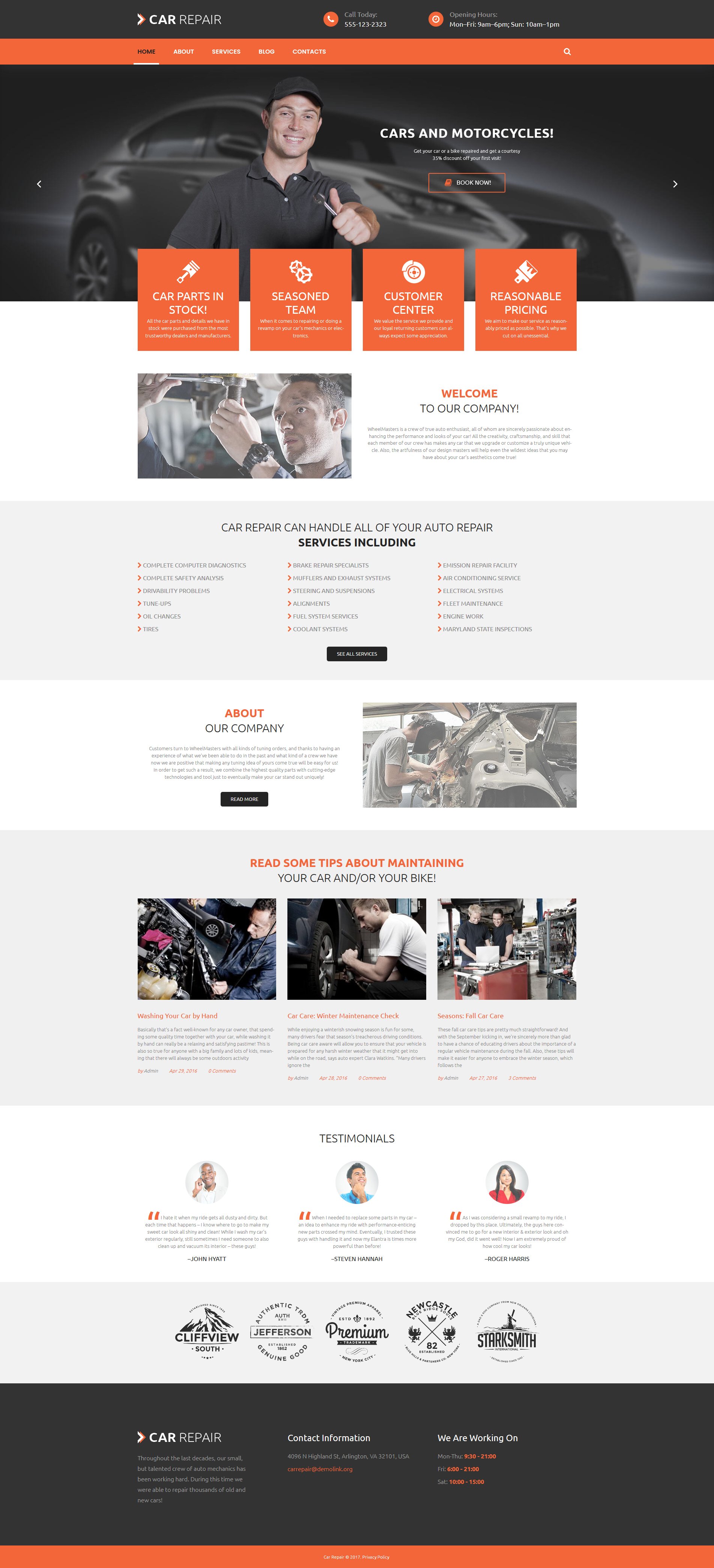 Responsivt Cars and Bikes WordPress-tema #53985