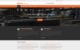 Steelworks Responsive Website Template