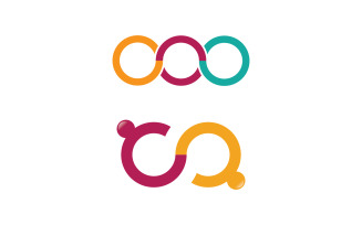 Adoption care community network and social logo design v3.12