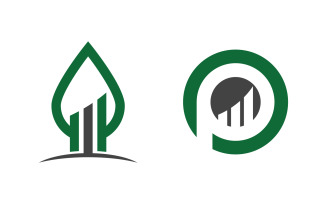 Business Finance icon Logo design illustration v3.3