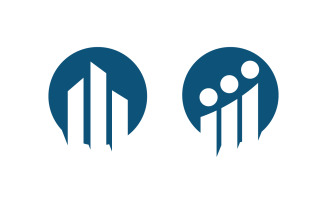 Business Finance icon Logo design illustration v3.4