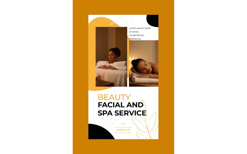 Instagram Stories Beauty Facial and Spa Service Social Media