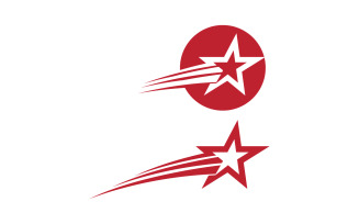 Star speed Concept Logo icon Illustration design template v3.10