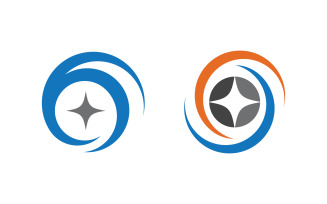 Star speed Concept Logo icon Illustration design template v3.8
