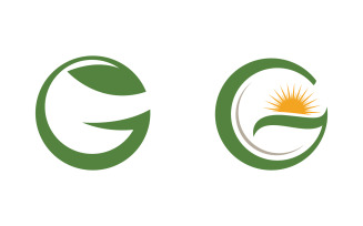 Tree leaf ecology nature Healthy vegan concept element v3.1