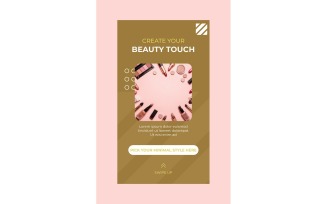 Instagram Stories Create Your Beauty Touch