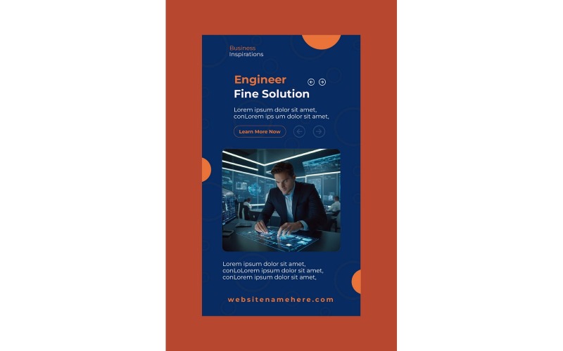 Instagram Stories Engineer Fine Solutions Vol.2 Social Media