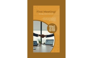 Instagram Stories First Business Meeting