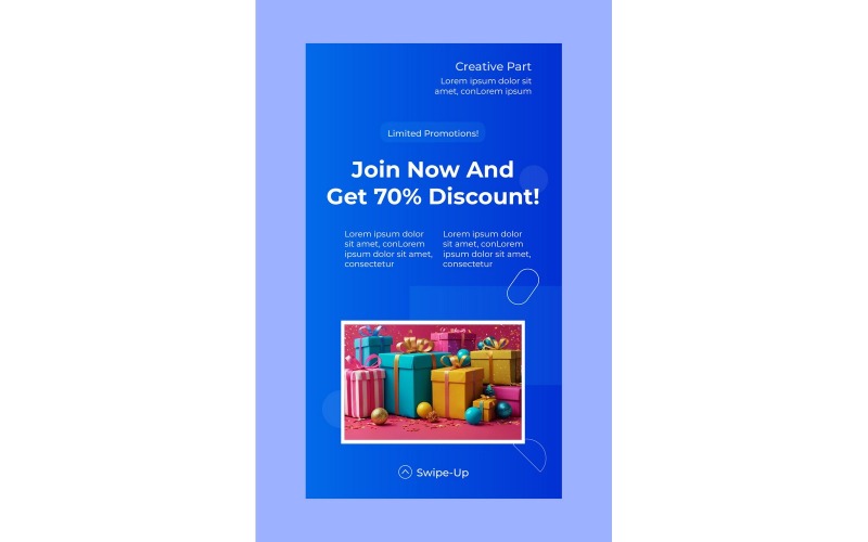 Instagram Stories Join Now and Get Discount Social Media