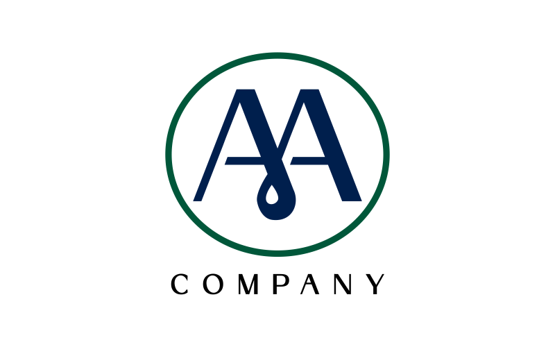 AA Letter Creative Design Logo Template