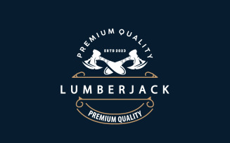 Axe Logo Simple Design Illustration Symbol V1