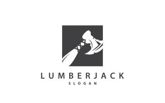 Axe Logo Simple Design Illustration Symbol V2