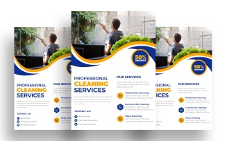 Cleaning Service Agency Flyer Template Ver-1