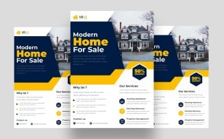 Real Estate Agency Flyer Template Ver-4
