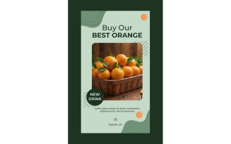 Instagram Stories Buy Our Best Oranges
