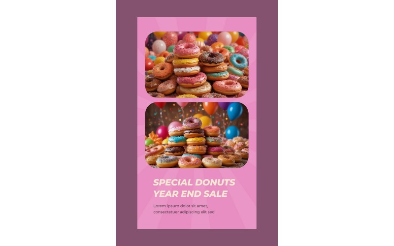 Instagram Stories Special Donuts Social Media