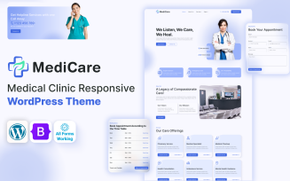 Medicare – Medical Doctor Clinic & Healthcare WordPress Theme with Elementor
