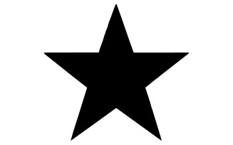 A modern logo design featuring five pointed star