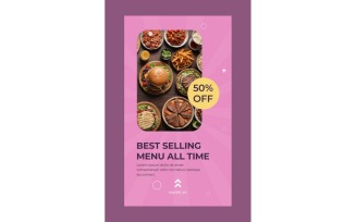 Instagram Stories Best Selling Menu All Time