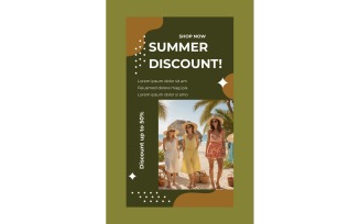 Instagram Stories Summer Discount