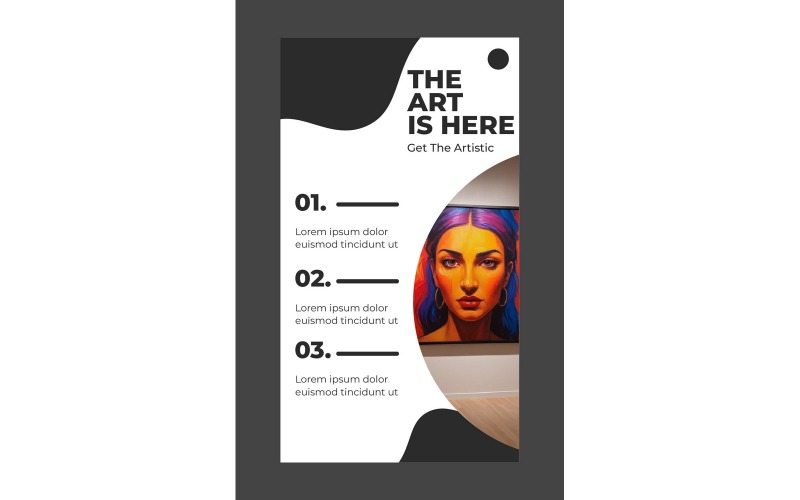 Instagram Stories The Art is Here Social Media