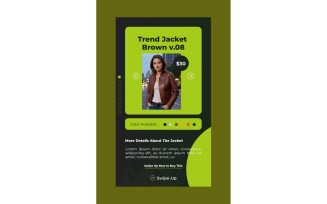 Instagram Stories Trend Jacket Brown