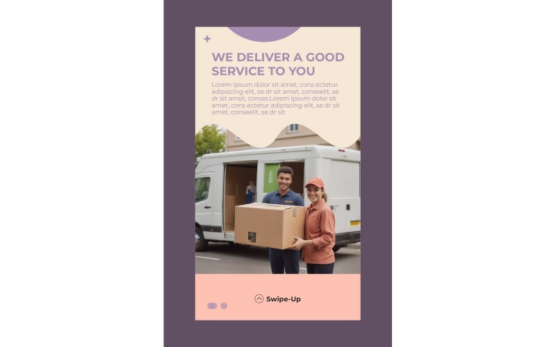 Instagram Stories We Deliver a Good Service Social Media