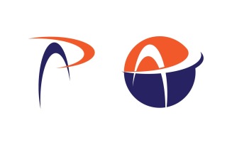 A Letter Logo Business Concept design Template v3.14