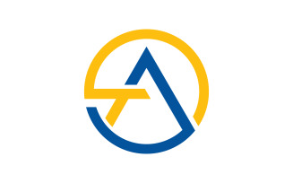 A Letter Logo Business Concept design Template v3.17