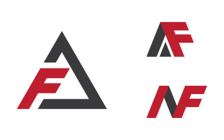 A Letter Logo Business Concept design Template v3.18