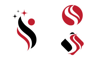 Business S letter logo design vector template v3.11