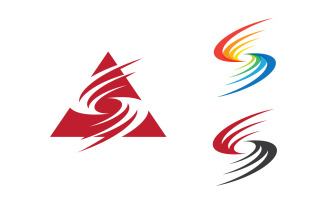 Business S letter logo design vector template v3.9