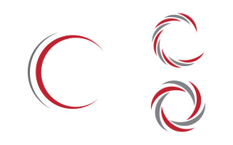 C Logo Letter Modern Logo illustration Template design v2.2