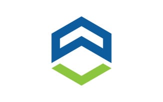 Home industrial Property concept icon logo illustration v3.32