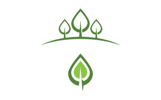 Tree leaf ecology nature Healthy vegan concept element v3.6