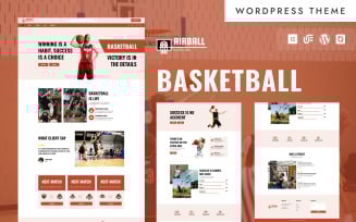Airball - Basketball Tournament & Academy WordPress Elementor Theme