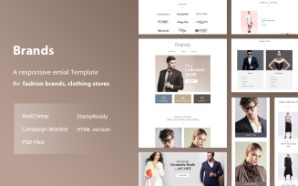 Brands - eCommerce Responsive Email Template