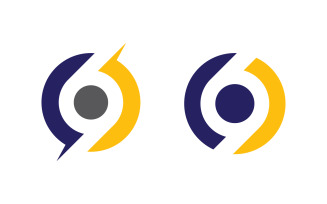 Business S letter logo design icon vector template v3.6