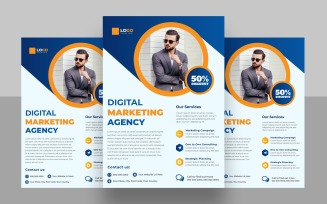 Digital Marketing Agency Flyer Template Ver-3