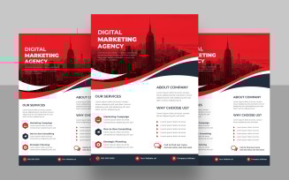 Digital Marketing Agency Flyer Template Ver-4