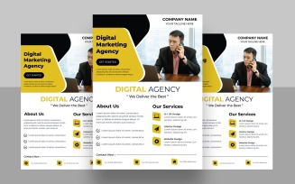 Digital Marketing Agency Flyer Template Ver-7