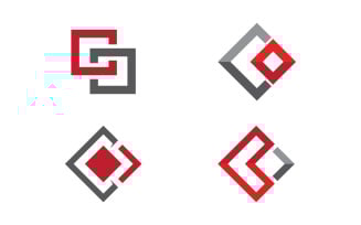 Home industrial Property concept icon logo illustration v3.38