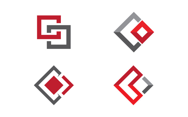 Home industrial Property concept icon logo illustration v3.38 Logo Template