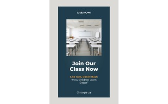 Instagram Stories Join Our Class Now