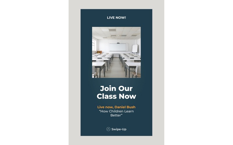 Instagram Stories Join Our Class Now Social Media