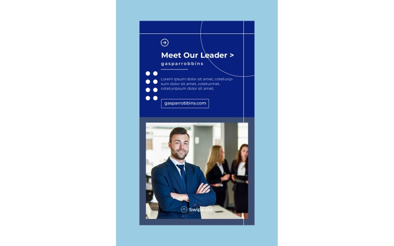 Instagram Stories Meet Our Leader Social Media