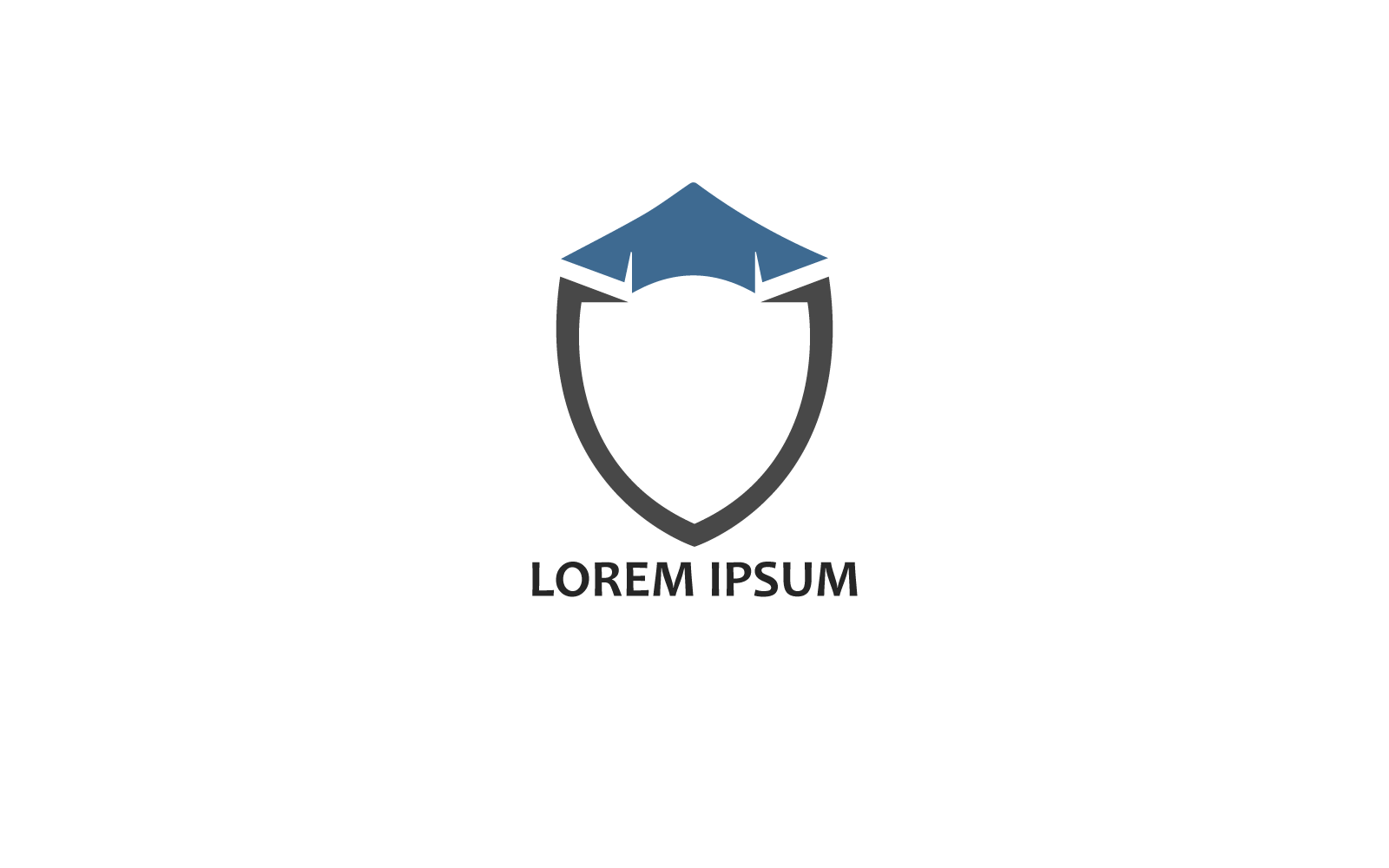 Modern Shield Logo Template – Security & Protection Design
