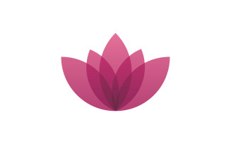 Beauty Lotus Vector Logo Template design. 0