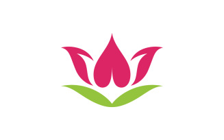 Beauty Lotus Vector Logo Template design. 6